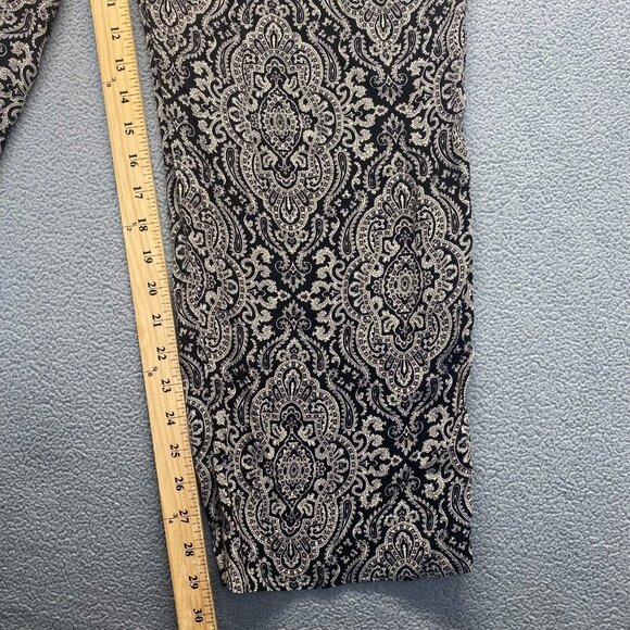 NIPON STUDIO Pants Women's Size 10,Floral Print 90s Vtg,Pockets,Pull On - Picture 6 of 9